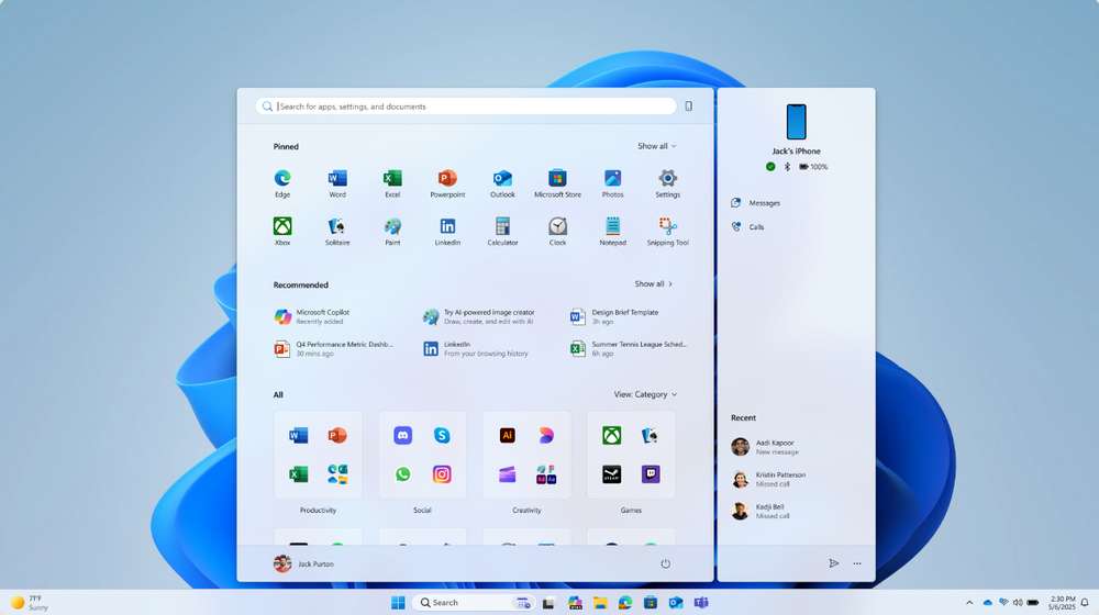 Windows 11 Phone Link