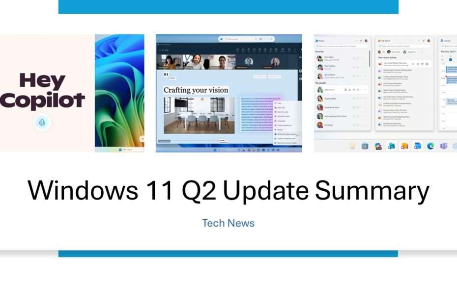 Windows 11 Q2 Update Summary - WareData