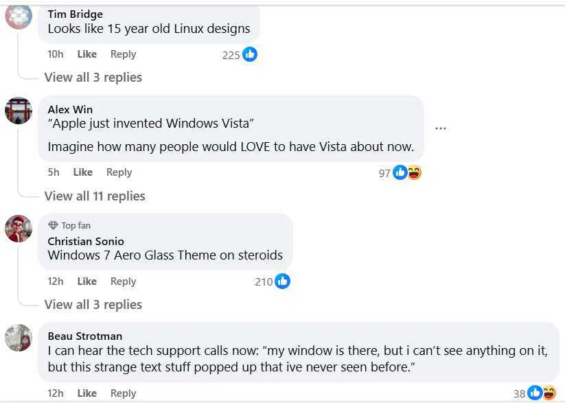 Apple revamps MacOS UI, similar to Windows Aero Theme? 2 macOS UI vs Previous Windows UI