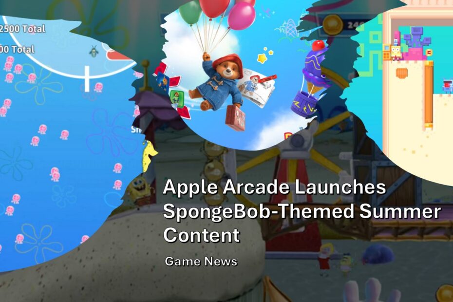 Apple Arcade Launches SpongeBob-Themed Summer Content