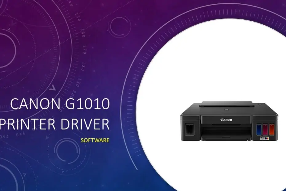 Canon G1010 Printer Driver