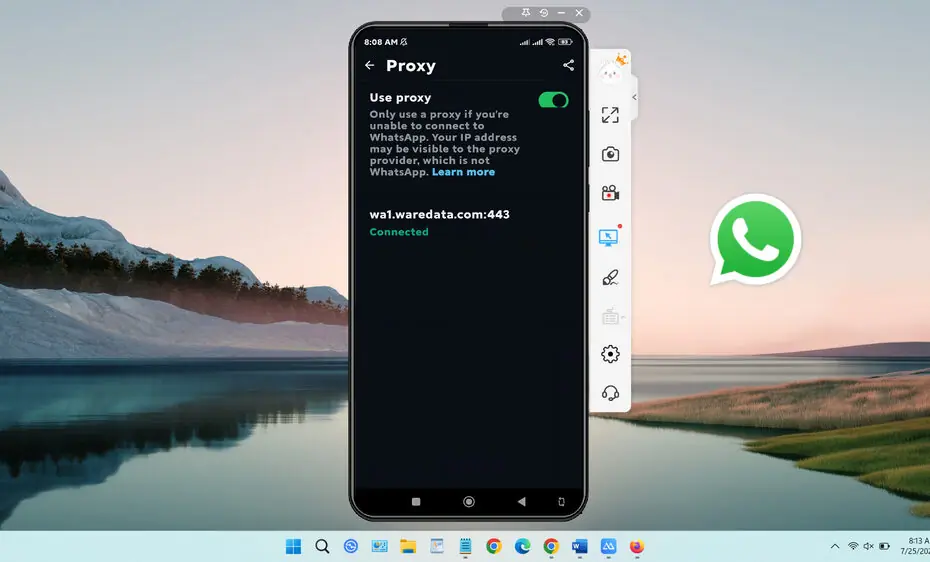 Free WhatsApp Proxy