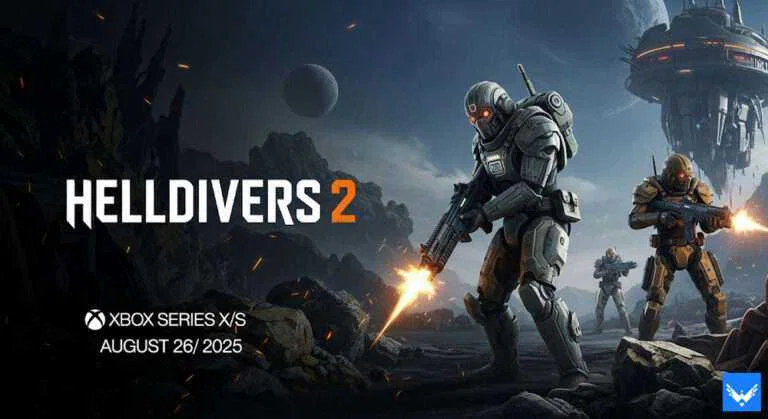 Helldivers 2 is officially deploying to Xbox Series X or S on August 26th, 2025!