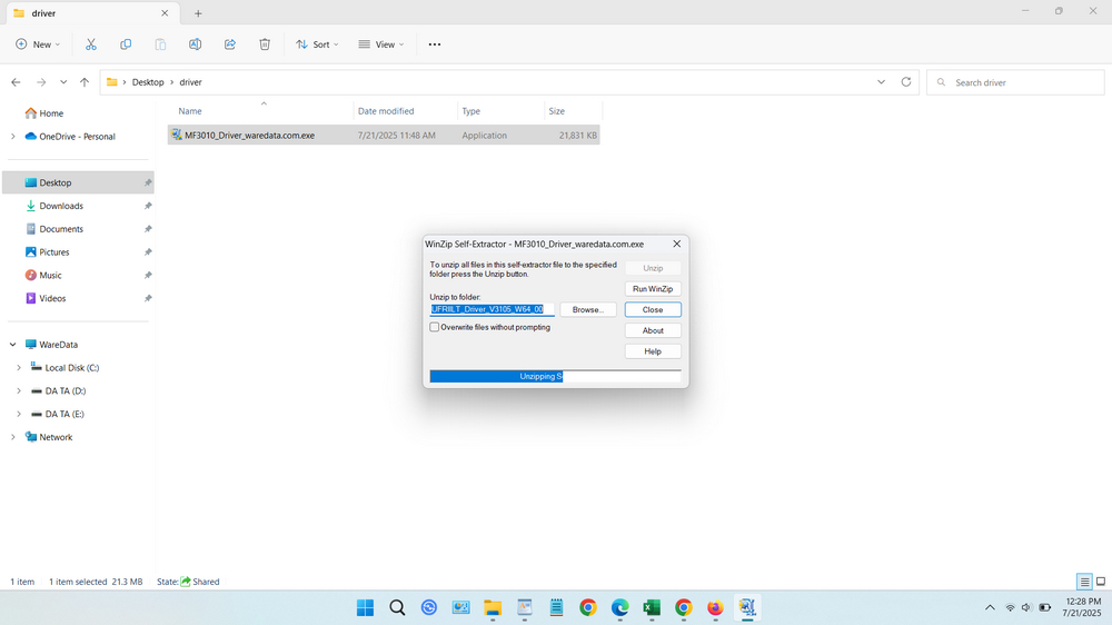 How to Install Canon MF3010 Printer Driver - Step 1