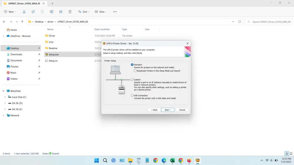 How to Install Canon MF3010 Printer Driver - Step 4