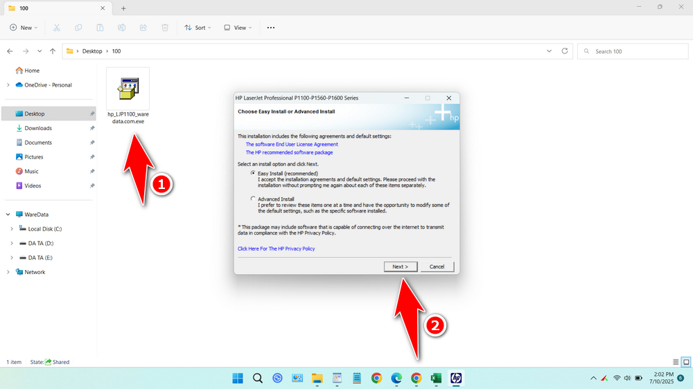 How to Install HP Laserjet P1102W Printer Driver
