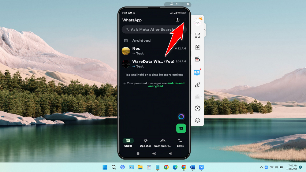 How to Use a Proxy for WhatsApp - Step 1