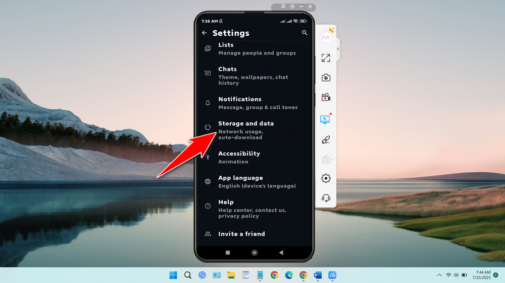 How to Use a Proxy for WhatsApp - Step 3