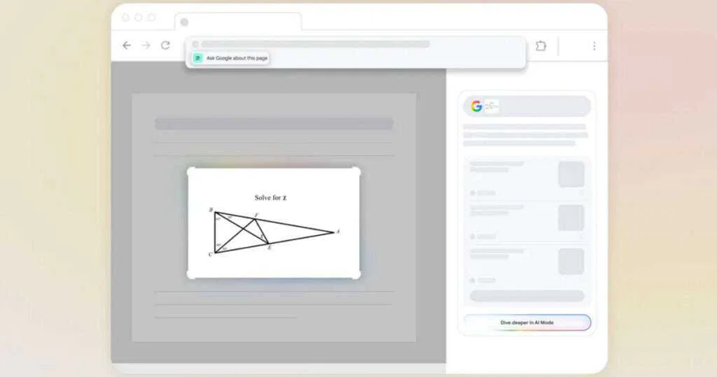 AI Mode Adds Canvas, Live Search Video, and PDF Tools 2 Smart Browsing with Chrome Integration