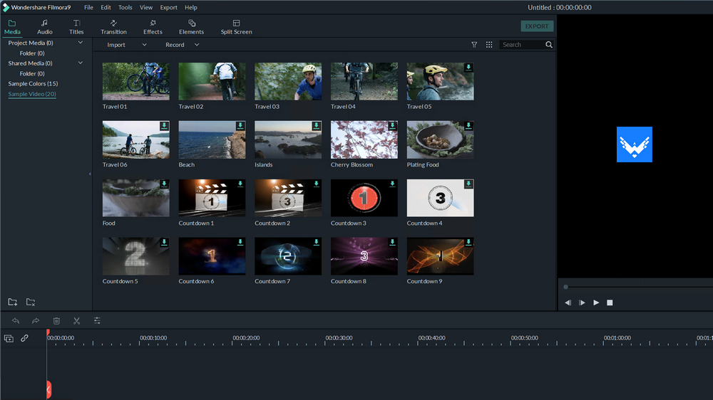 Wondershare Filmora 9 features