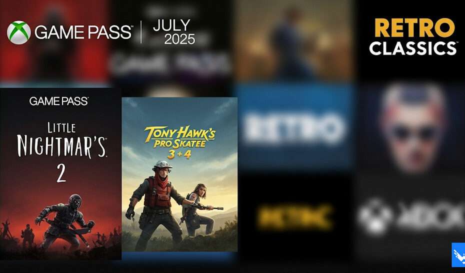 Xbox Game Pass July 2025 - waredata