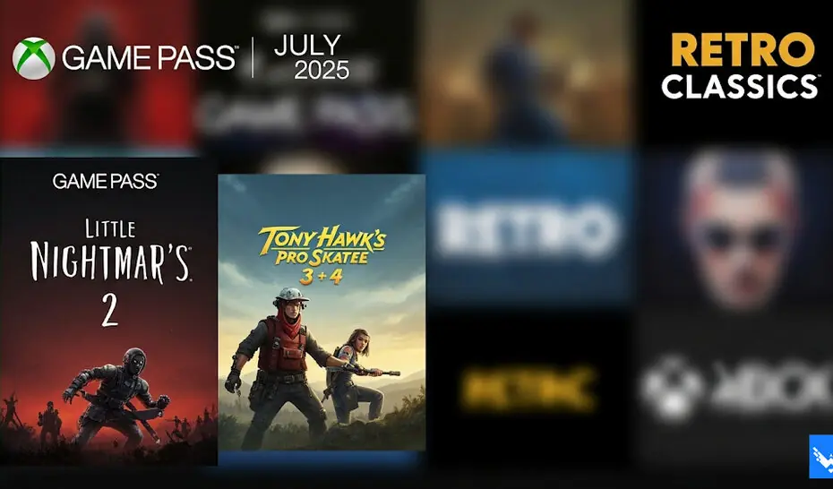 Xbox Game Pass July 2025 - waredata