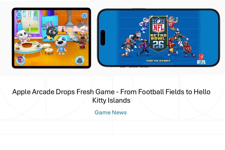 Apple Arcade Drops Fresh Game - From Football