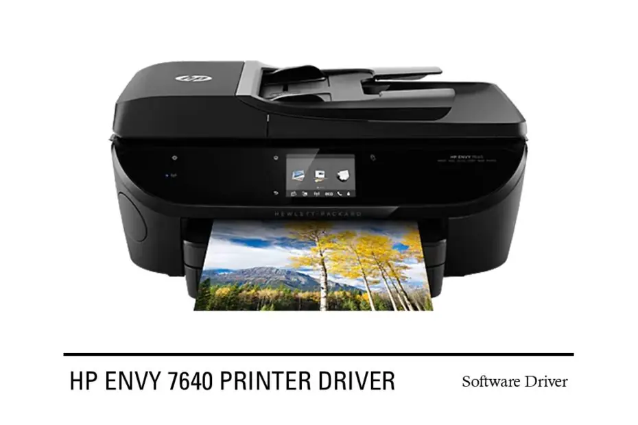 HP Envy 7640 Printer Driver