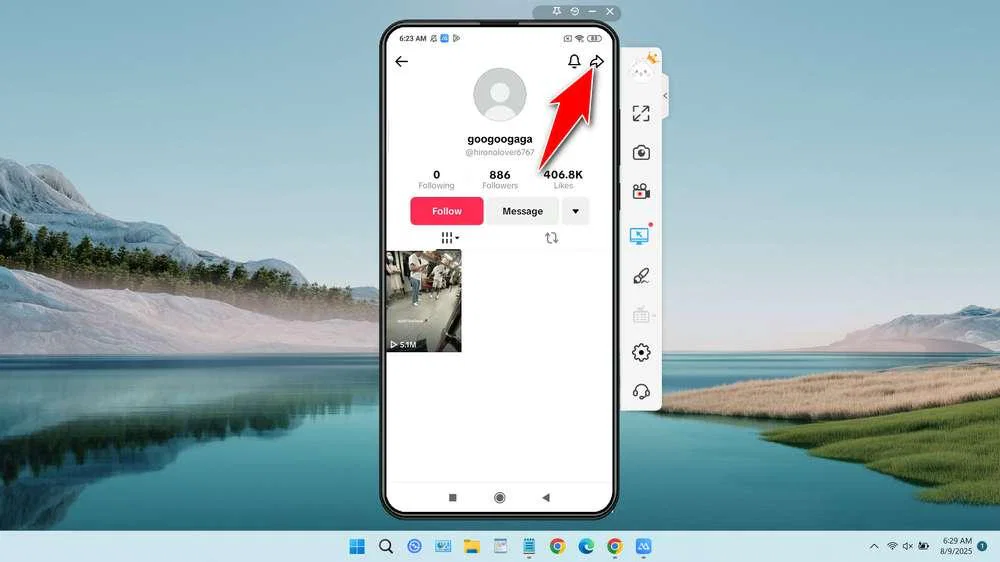 How to Block Someone on TikTok 5 How to Block Someone on TikTok Using TikTok App - Step 4
