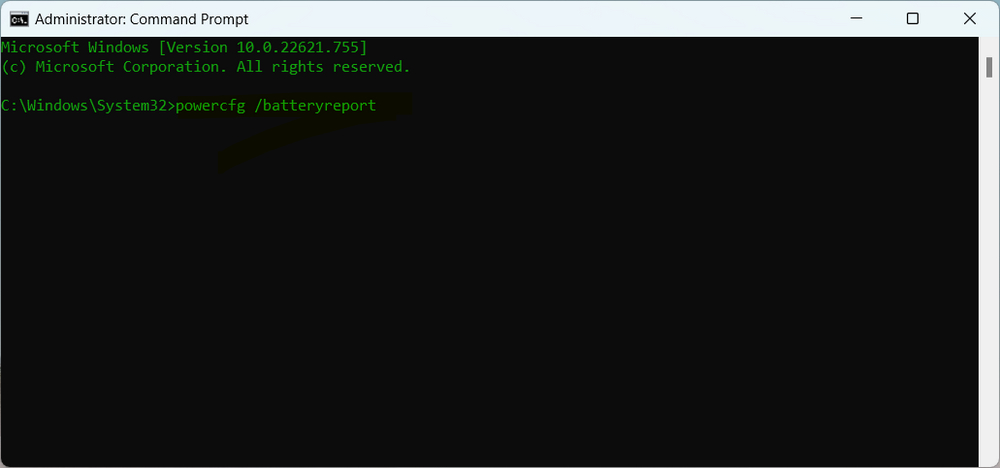 How to Checking Battery Health Using Built-in Windows Software - Step 2