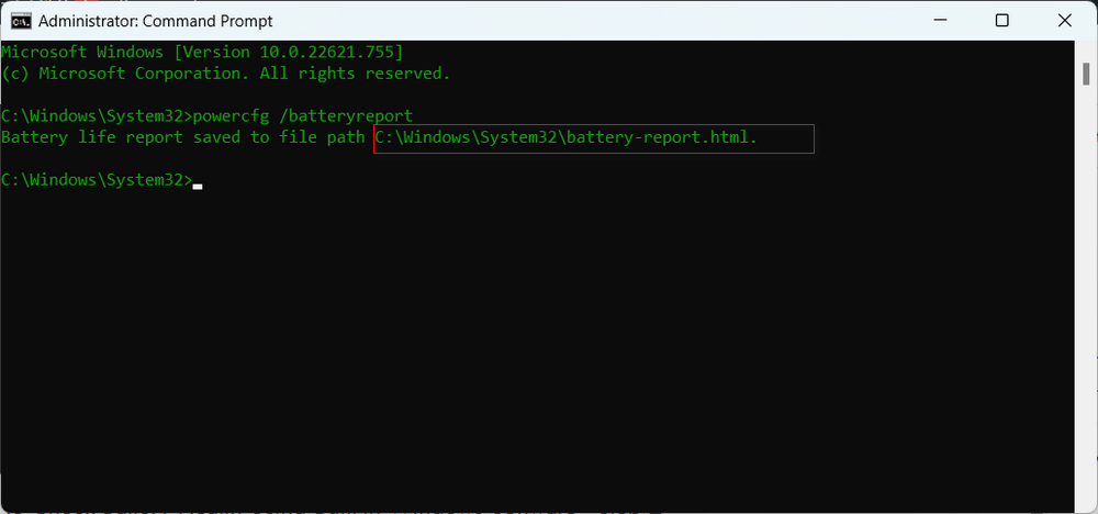 How to Checking Battery Health Using Built-in Windows Software - Step 3