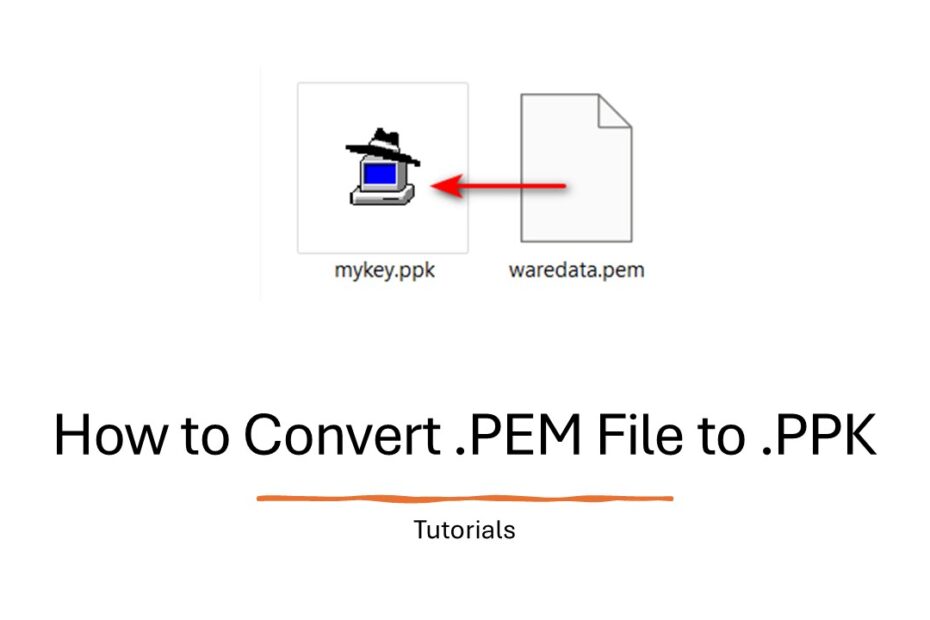 How to Convert .PEM File to .PPK