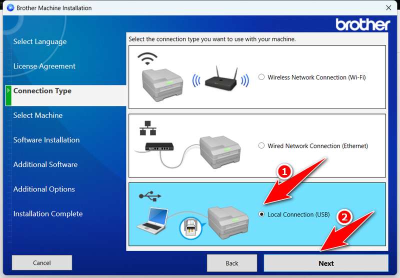 How to Install the Brother MFC-L2820DW Printer Driver - Step 3