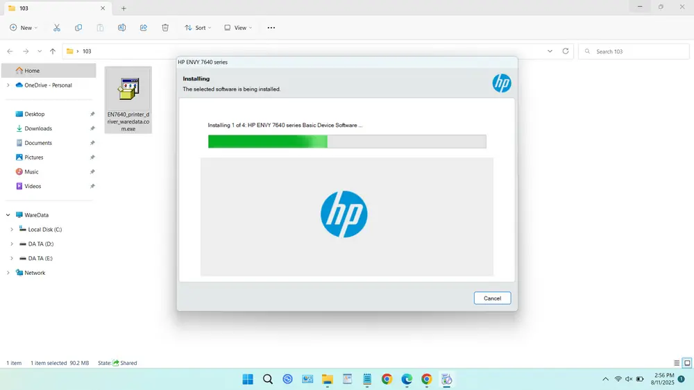 HP Envy 7640 Printer Driver 7 How to Install the HP Envy 7640 Printer Driver on Windows - Step 6