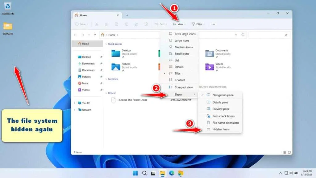 How to Lock a Folder 13 How to Lock a Folder Using WareData Folder Protector - Step 12