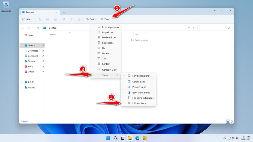 How to Lock a Folder Using WareData Folder Protector - Step 5