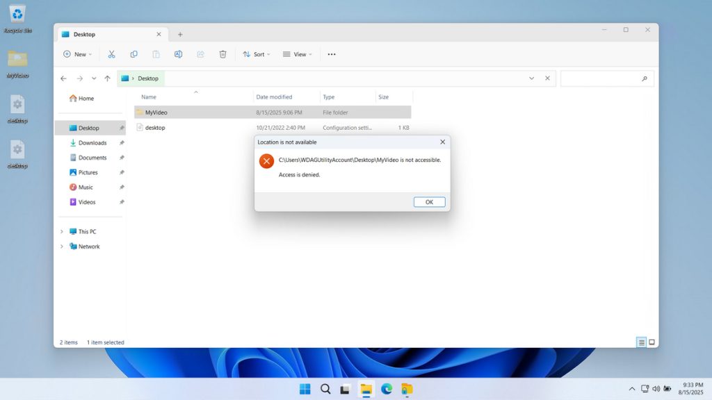How to Lock a Folder Using WareData Folder Protector - Step 8