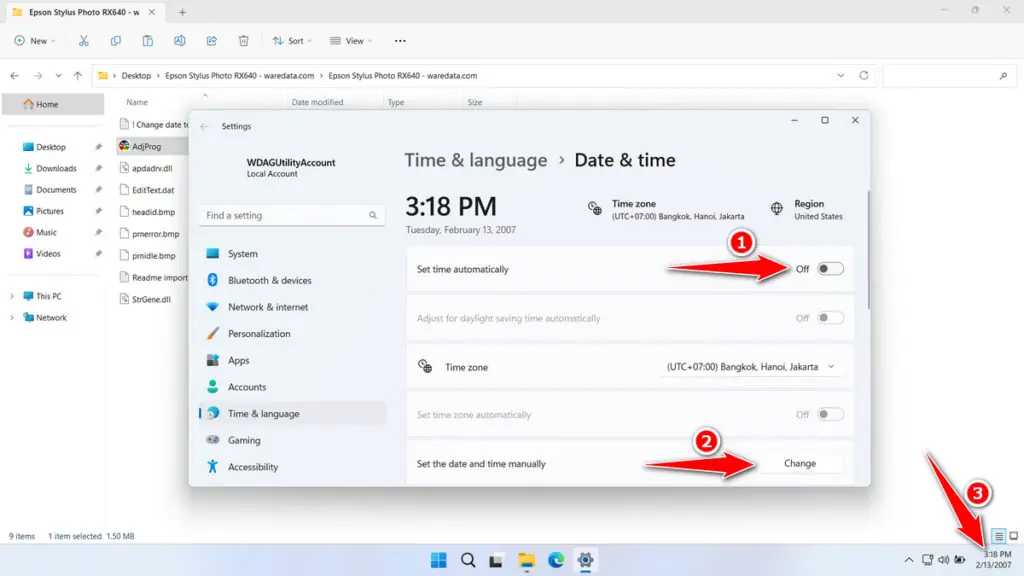 Epson RX640 Resetter 2 How to Use Epson RX640 Resetter - Step 1