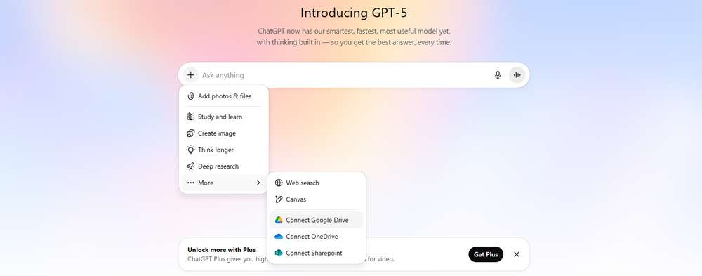 Integration with Google Drive, Sharepoint, & Onedrive