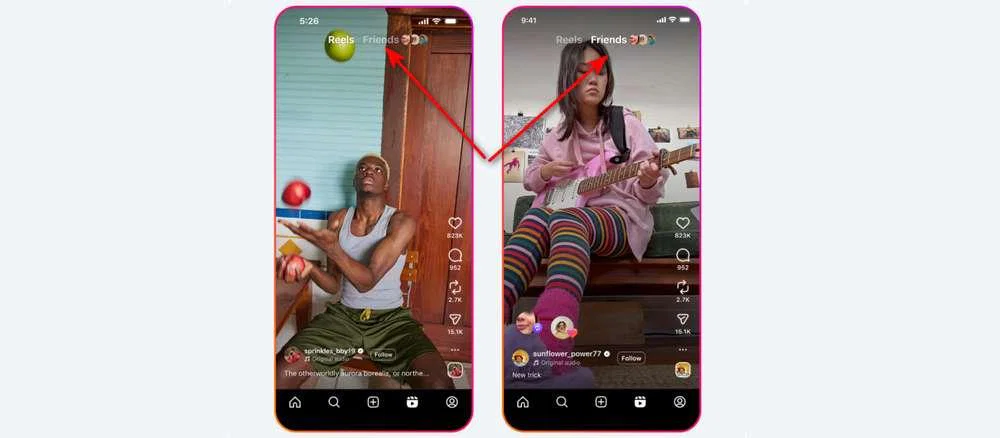 Instagram Just Got More Social - Here’s What’s New 2 The Friends Tab in Reels