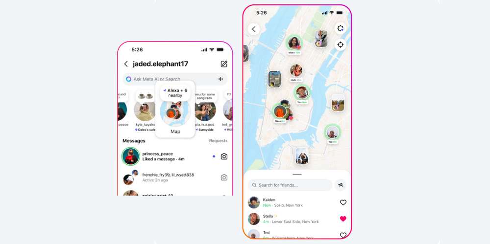 The Instagram Map