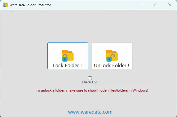 WareData Folder Protector