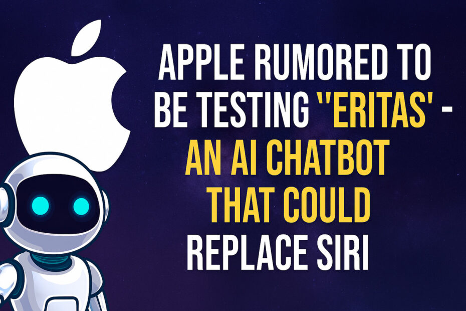Apple Rumored to Be Testing ‘Veritas’ - An AI Chatbot That Could Replace Siri