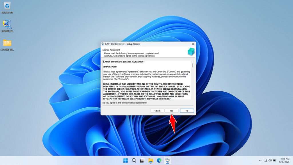 How to Install Canon LBP2900B Driver - Step 3