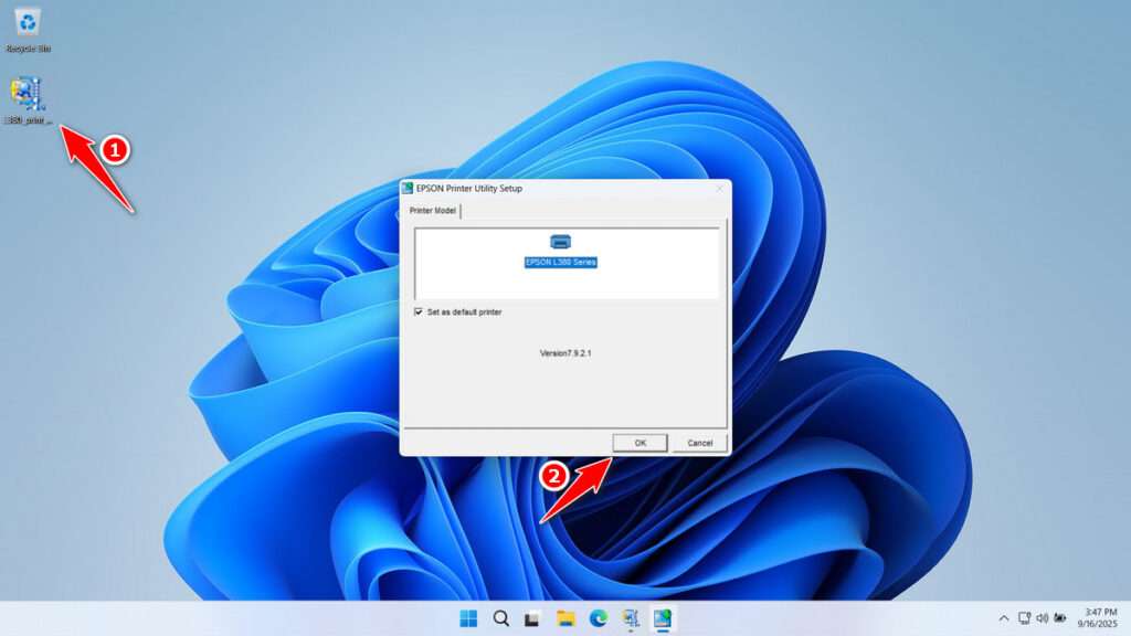 How to Install Epson L380 Driver - Step 1
