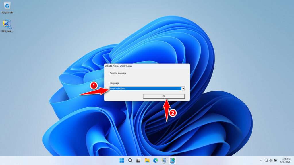 How to Install Epson L380 Driver - Step 2