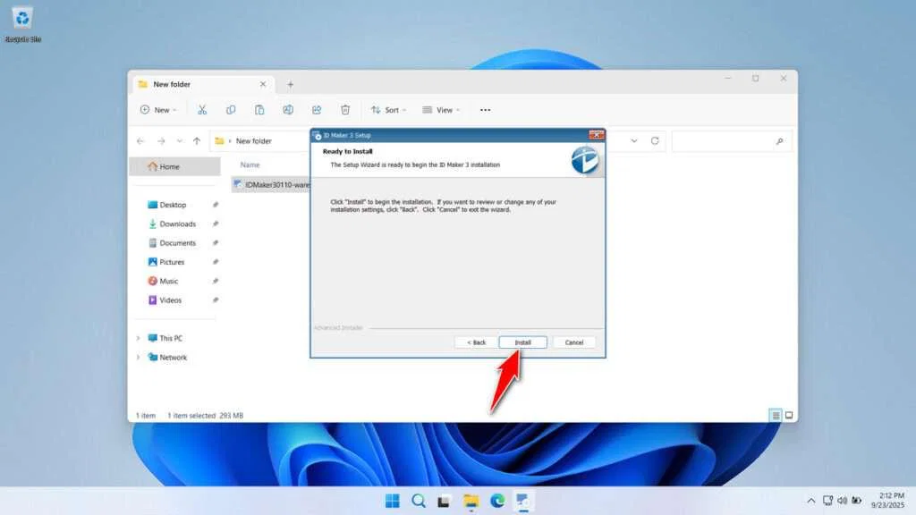 ID Maker 3.0 Printer Driver Download 6 How to Install ID Maker 3.0 Printer Driver - Step 5