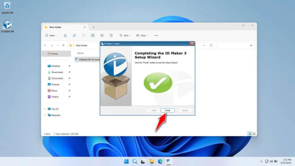 ID Maker 3.0 Printer Driver Download 8 How to Install ID Maker 3.0 Printer Driver - Step 7