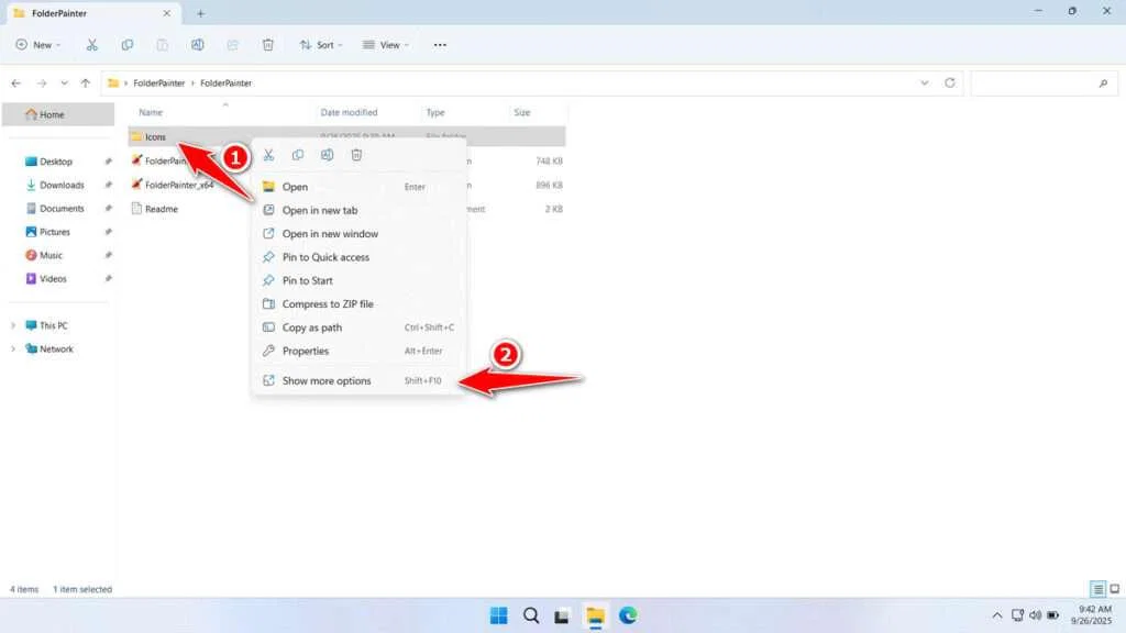 Folder Painter Windows 11 Free Download 4 How to Use Folder Painter in Windows 11 - Step 3