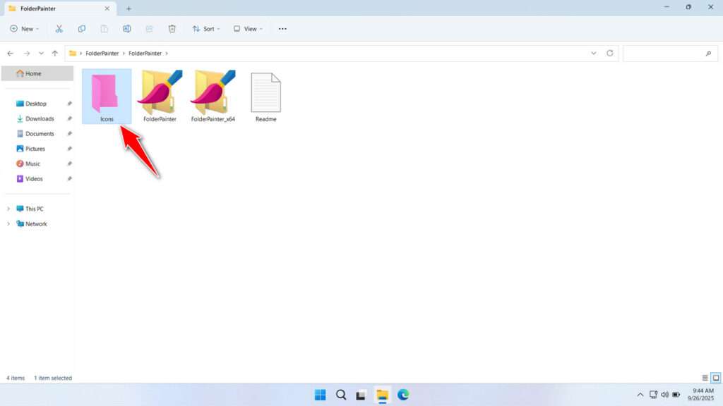 How to Use Folder Painter in Windows 11 - Step 5