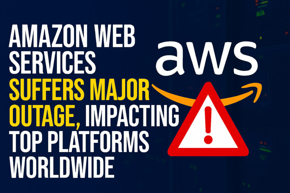 Amazon Web Services Suffers Major Outage, Impacting Top Platforms Worldwide