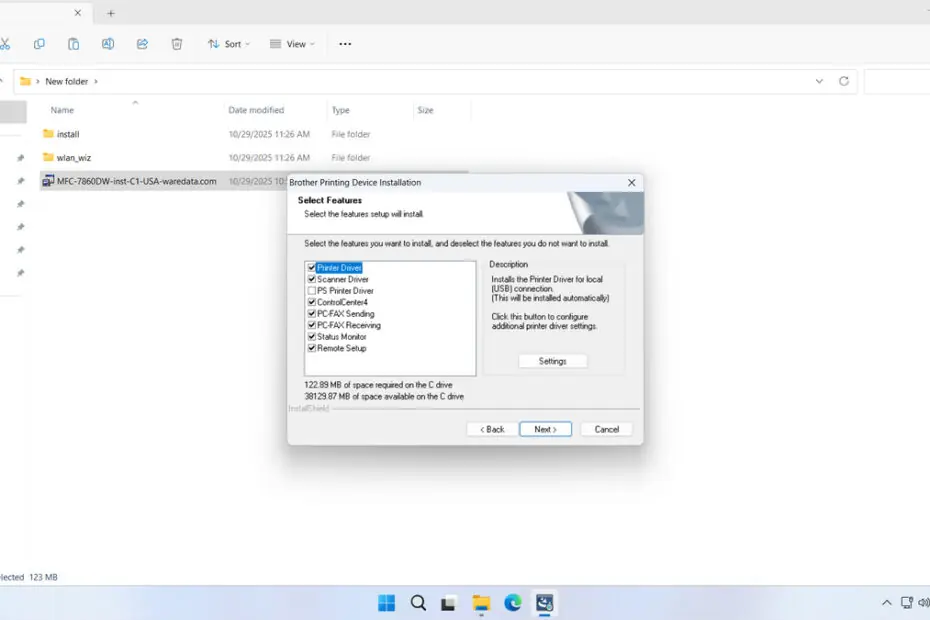 Brother MFC 7860DW Printer Driver Download