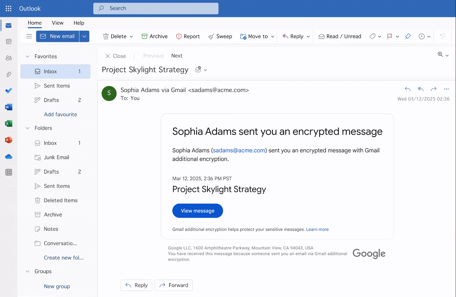 End-to-end encryption (E2EE) generally available for Gmail