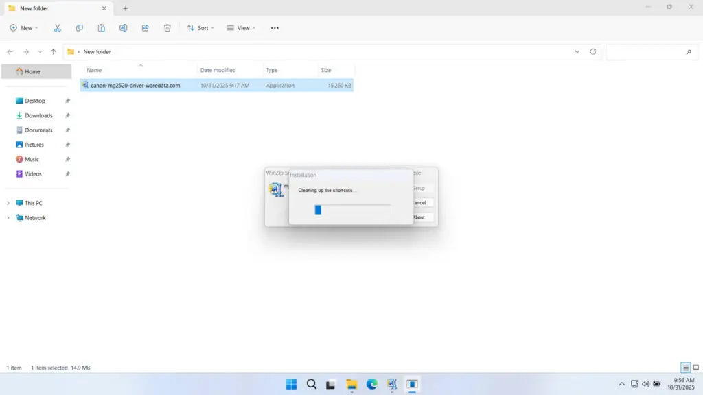 How to Install Canon MG2520 Printer Driver - Step 4