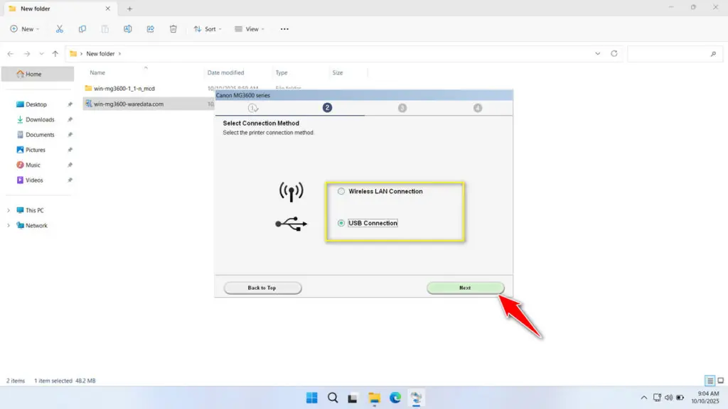 Canon MG3600 Printer Driver Download 7 How to Install Canon MG3600 Printer Driver - Step 6