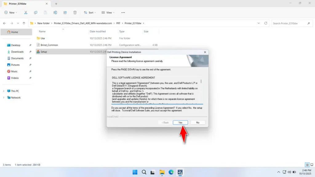 Dell Printer E310DW Driver Download 4 How to Install Dell Printer E310DW Driver - Step 3