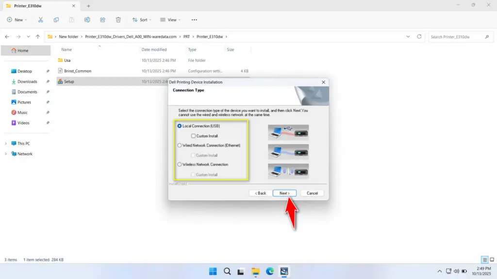 Dell Printer E310DW Driver Download 5 How to Install Dell Printer E310DW Driver - Step 4