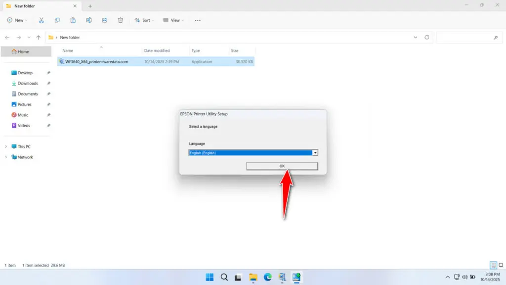Epson 3640 Printer Driver Download 3 How to Install Epson 3640 Printer Driver - Step 2