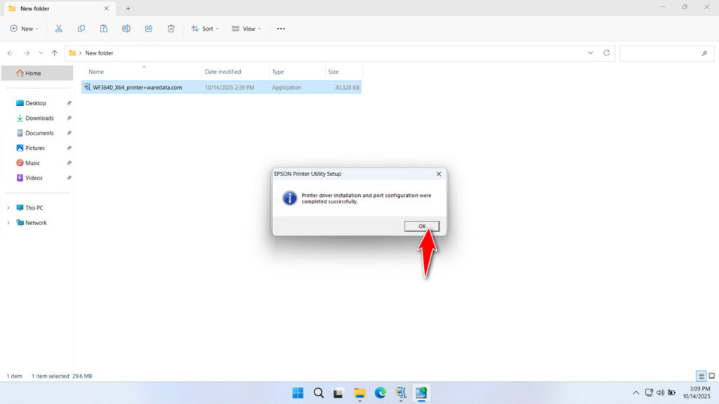 How to Install Epson 3640 Printer Driver - Step 4