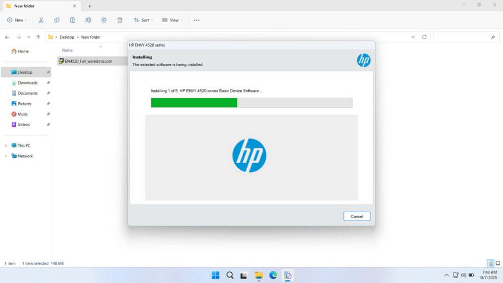 How to Install HP Envy 4520 Printer Driver - Step 6